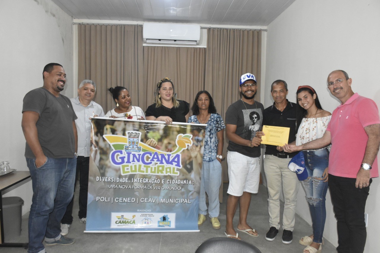 Camacã: Vencedores da Gincana Cultural recebem premiação